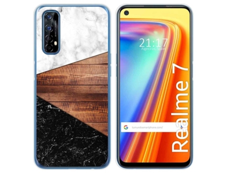 Carcasa Realme 7 TUMUNDOSMARTPHONE Dibujos Multicolor