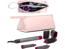 Bolsa Impermeable Para Secador Cubierta De Cuero De Pu Para Secador De Pelo, Bolsa De Viaje Portátil Para Secador De Pelo Dyson CHRUI Rosa