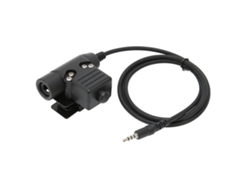 Cable Adaptador Para Auriculares Con Conector Ptt U94 Para Walkie-talkie Y Teléfono Móvil De 3,5 Mm