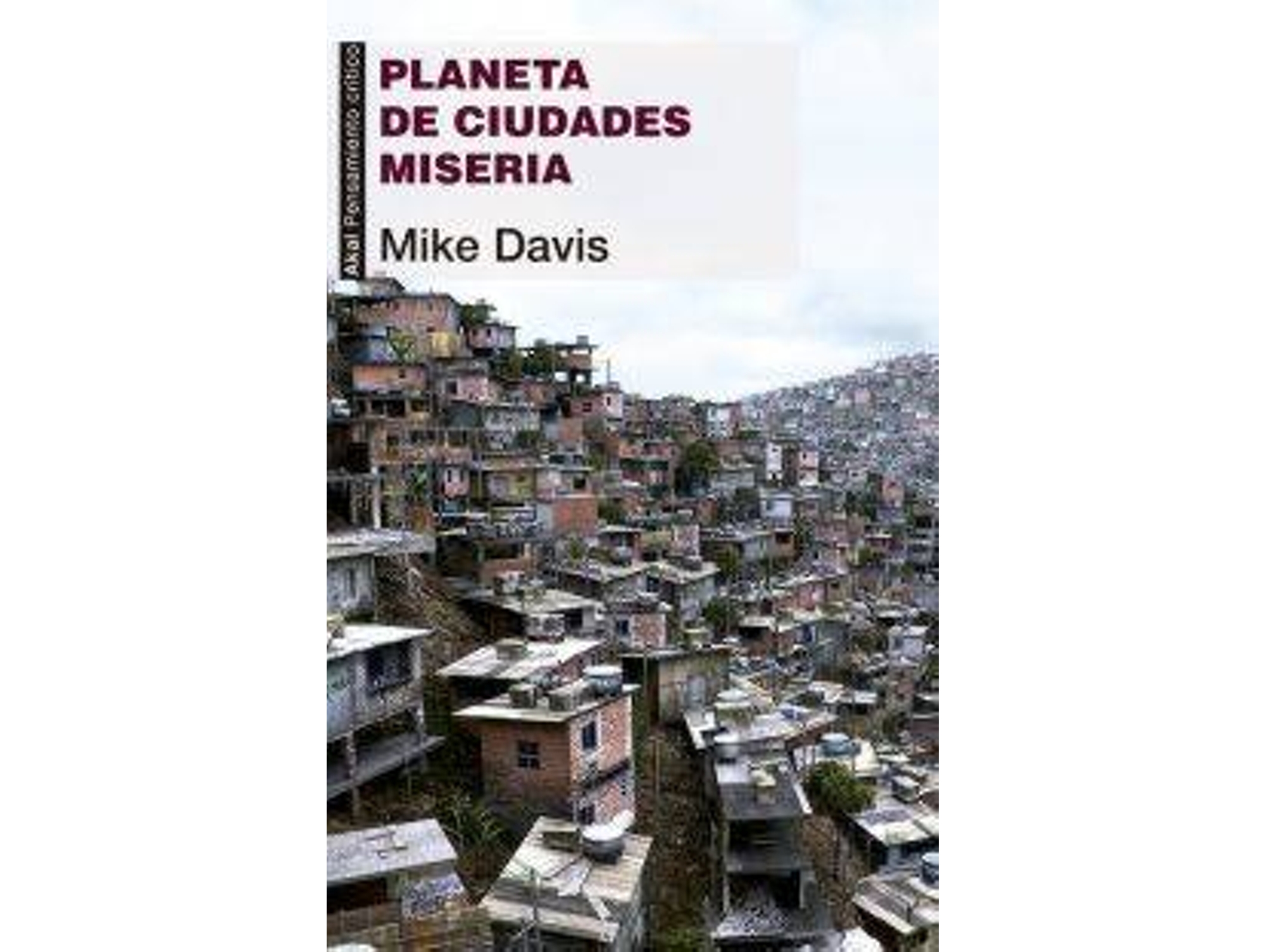 Libro Planeta De Ciudades Miseria de Mike Davis (Español)