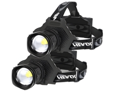 Linterna Led Frontal Szsmart P70 Recargable 100000 Lumens 5 Modos De Iluminación Impermeable Ipx6 Foco Ajustable Negro