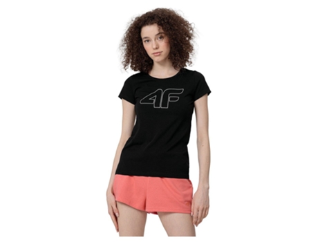 Camiseta de Mujer 4F Tsd (XS)