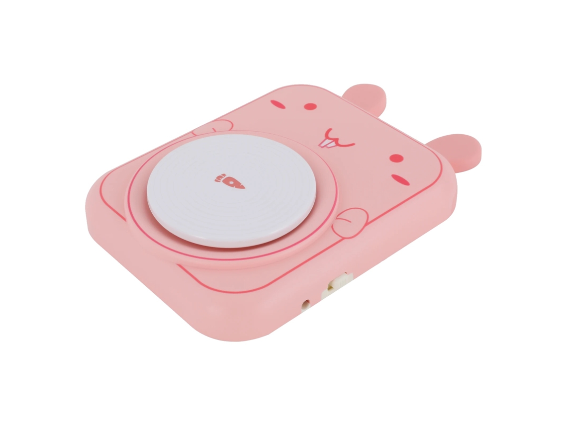 Torno de alfarero, 2 velocidades, ideal para juegos creativos, rosa.