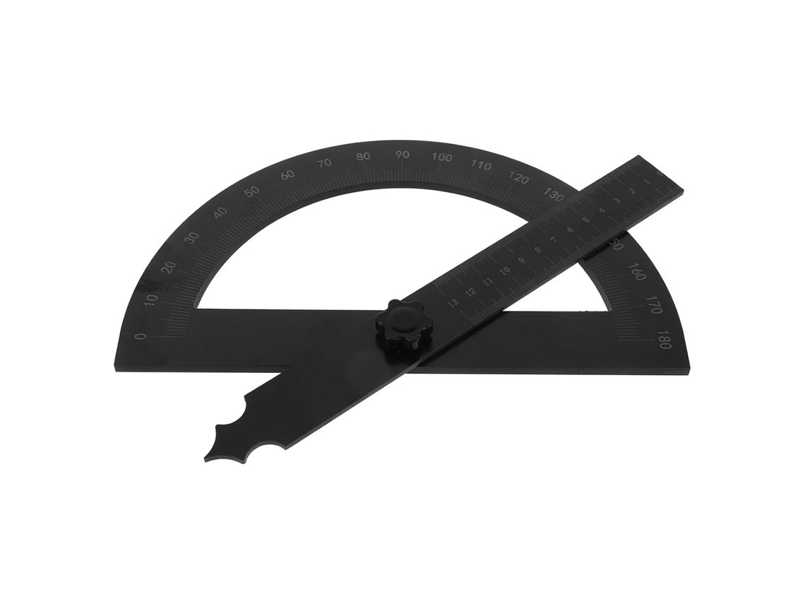 Besportble Herramienta De Precisión Y Metal Regla De Medición De Ángulo Múltiple 27,80 X 24,20 X 1,70 Cm Pu...
