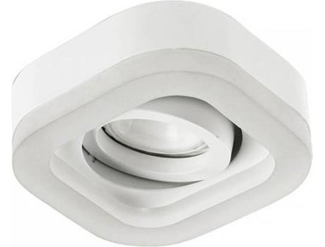 Lámpara de Techo CRISTALRECORD Fusion (Blanco - GU10 y G 5.3 - 2.4W - Acero - Aluminio - Metacrilato)