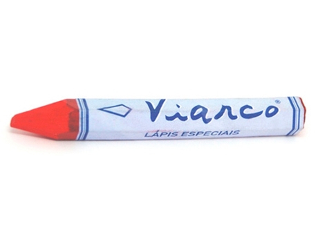 Tiza de Carpintero VIARCO Rojo Pequeño 801