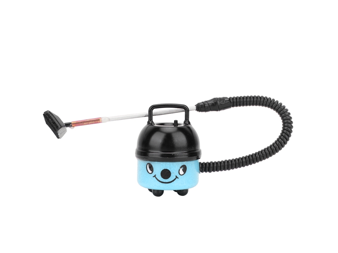 Bjww-modelo De Aspiradora Miniatura Para Casa De Boneca 1/12 (azul)