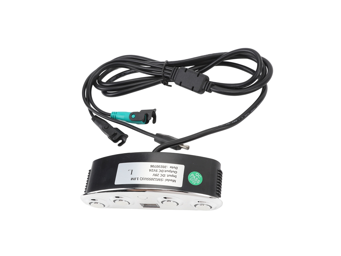 Controlador manual para sofá eléctrico, 5 botones, 5 pines, puerto USB, para sillón reclinable de doble motor.