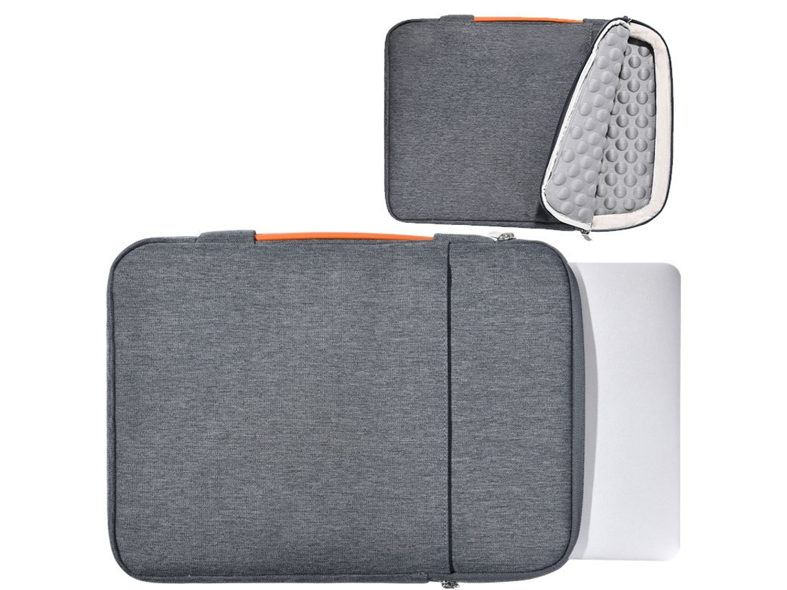 Fzb005b Bolsa Elegante Cinza Para Laptop Com Veludo E Ã Prova De Choque 12,3 Polegadas Tamanho 12 13,6 Polegadas Yunzii
