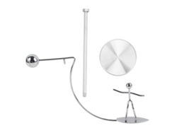 Péndulo De Newton, Cuna Del Hombrecito Surfista, Juguete Educativo Decorativo De Mesa, Metal