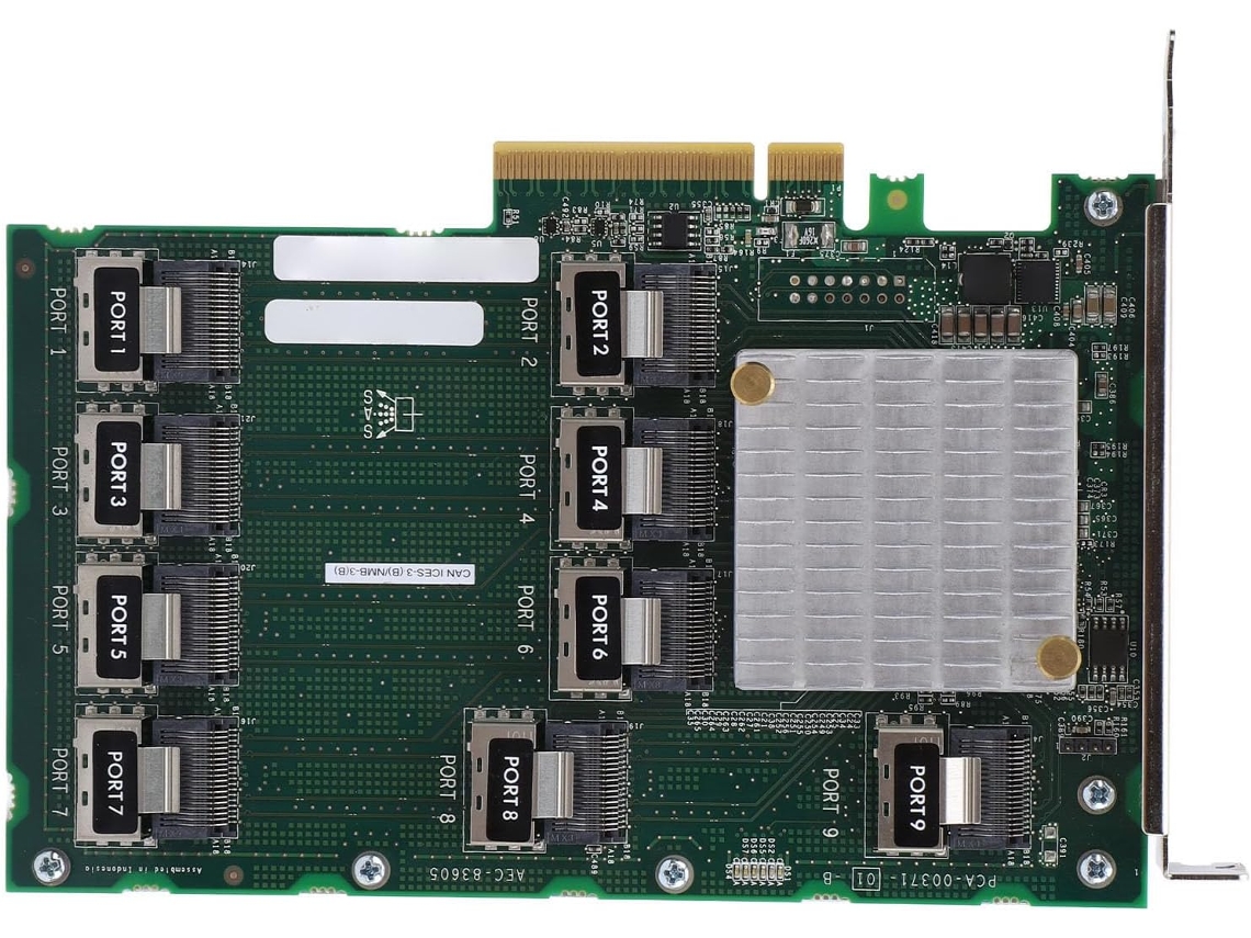 Tarjeta Controladora De Expansión Pcie X8 Para Servidores Dl380, 388, G9 Y G10.