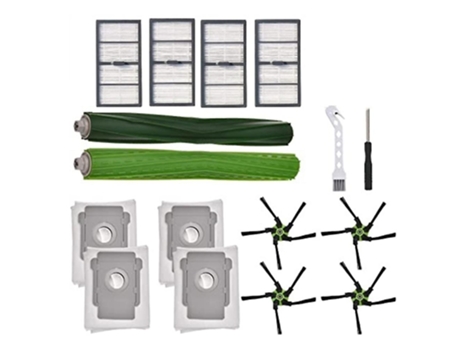 Kit de acessórios de vácuo para irobot roomba s9 s9+ peças caixa de pó