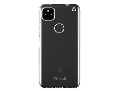 Funda Recycletek Soft para Google Pixel 4A MUVIT Plástico Transparente