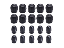 10 Pares De Botones De Volumen + Selector De Canal Compatibles Con Radios Motorola Cp040, Ep350 Y Gp328.