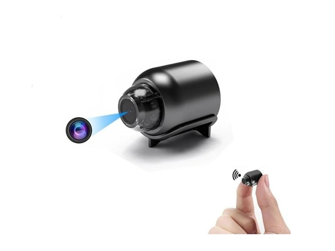 Mini cámara Wifi Cámara niñera inalámbrica Cámaras ocultas 1080P Visión nocturna incluida Detección de movimiento Monitoreo remoto Micro monitor para bebés YEMAESRE