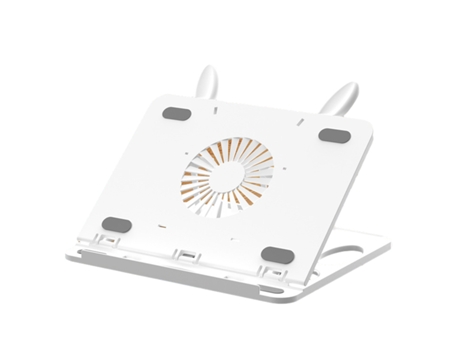 ELKUAIE Soporte giratorio para tableta de 360 grados, soporte portátil plegable para portátil de dibujos animados de aprendizaje