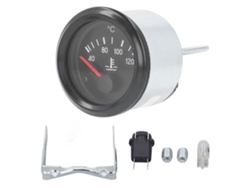 Medidor De Temperatura De Agua 40-120℃ 52mm Aluminio Led 12v Termómetro Motor (310-030-002)