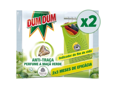 Insecticida Antipolillas Manzana Verde DUM DUM