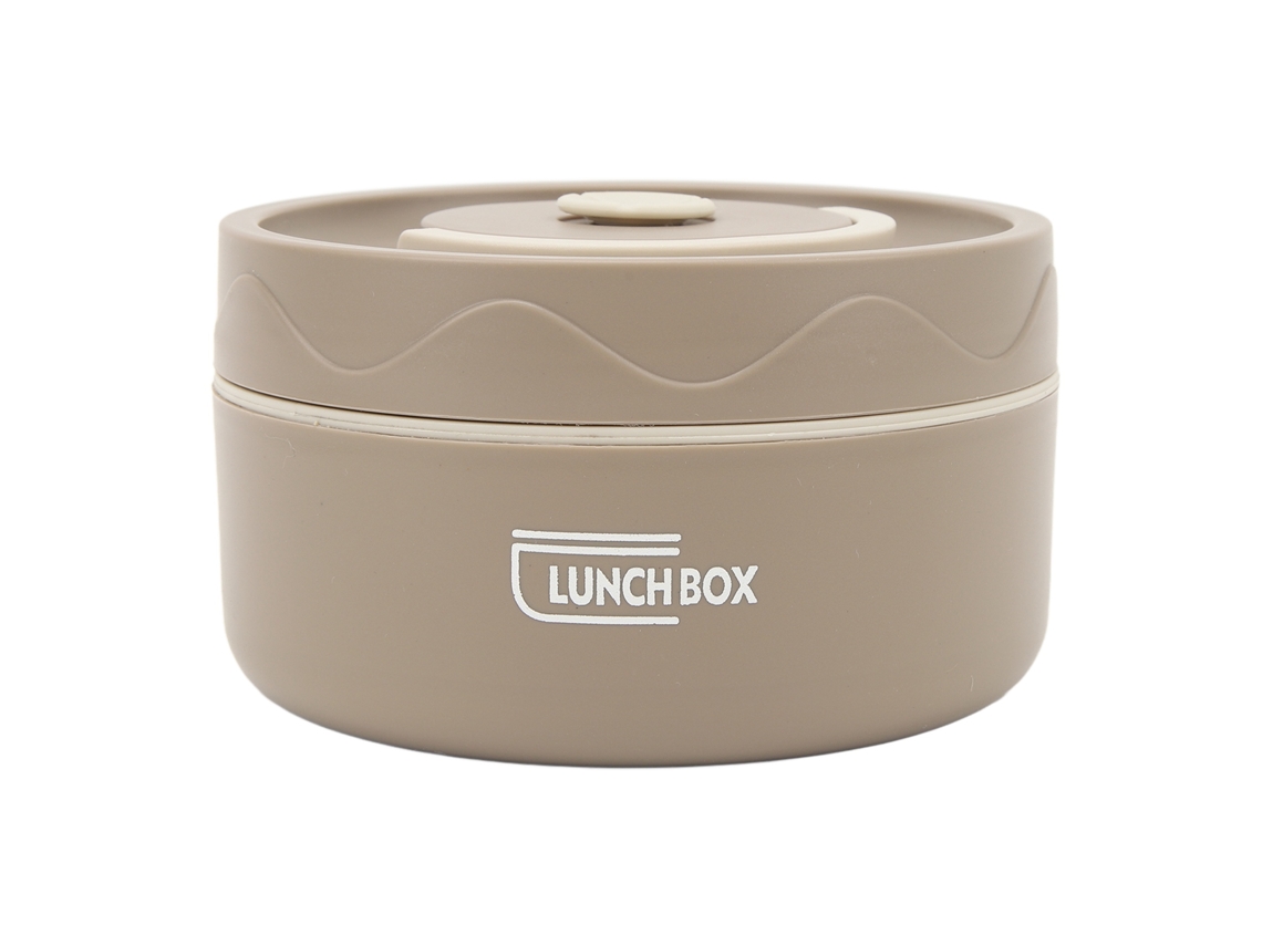 Olla Termica Cocina 420ml Acero Inoxidable 304 Doble Capa Contenedor De Almuerzo Portatil