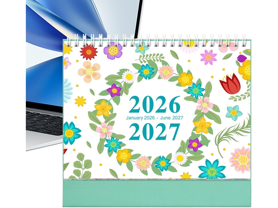 Calendario De Escritorio 2026-2027, Planificador Mensual