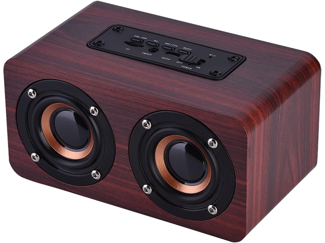 Mini Altavoz Bluetooth Portátil Con 2 Bocinas, Altavoz Estéreo Inalámbrico, Duración De La Batería