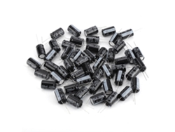 Veloriskku-50 Peças De Capacitor Eletrolítico Radial 50v 2200uf 16x25mm Kit De Componentes Eletrônicos