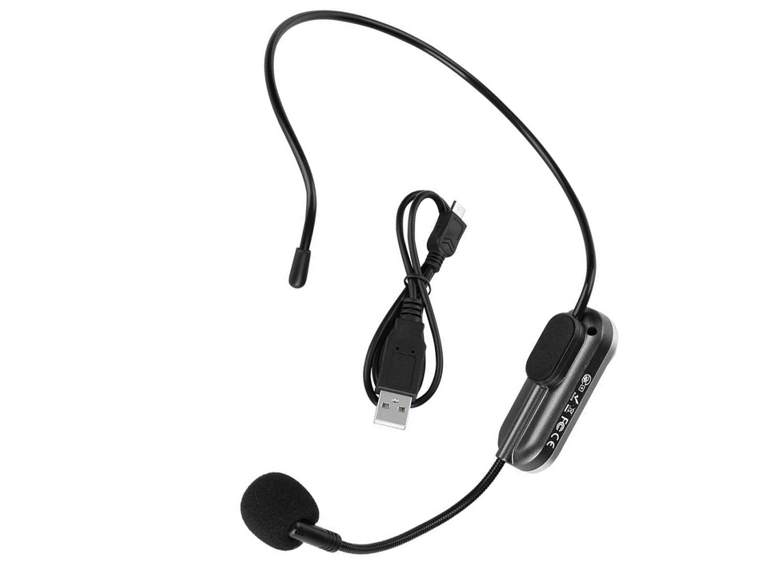 Auriculares inalámbricos Bluetooth con micrófono y transmisión FM