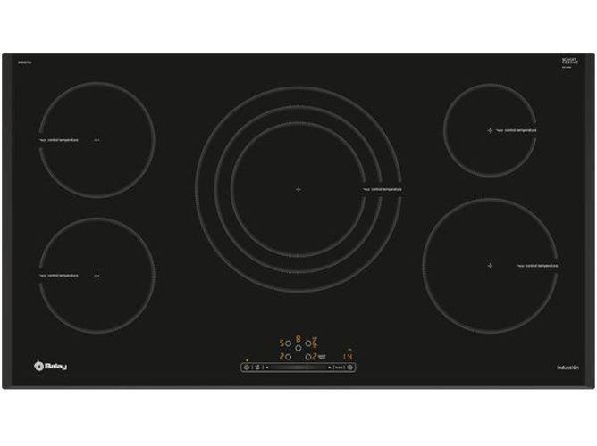 Placa de Inducción BALAY 3EB997LU (Eléctrico - 91.8 cm - Negro)