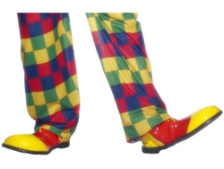 Zapatos DISFRAZZES Payaso Rojos Y Amarillos (Talla: Talla Universal)