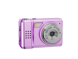 (rosa - Solo Cámara) Mini Cámara Con Pantalla, Sensor Cmos, Grabación De Video Hd 1080p.