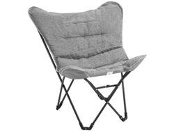 Silla de camping doble, con capacidad de 120 kg, ligera y portátil, con reposabrazos, ideal para actividades al aire libre y viajes.