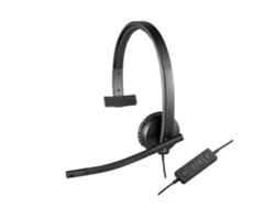 Auriculares con Micrófono LOGITECH H570e Monofónico Negro