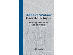 Libro Escrito A Lápiz. Microgramas Iii de Robert Walser (Español)