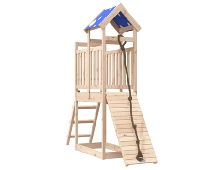 Parque infantil de exterior de VIDAXL madera maciza de pino