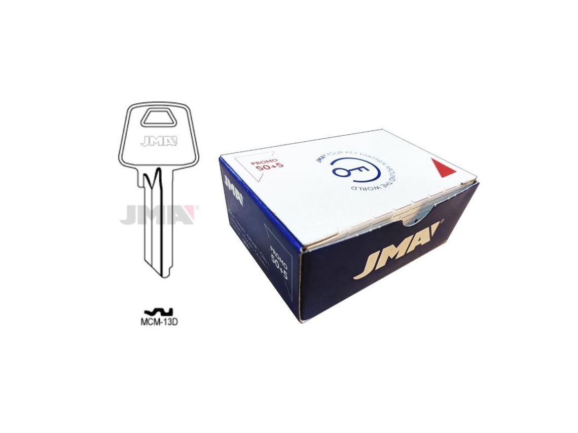 Llaves Jma Promo 50 Llaves5 Gratis Acero Tipo A Mod Mcm-13d