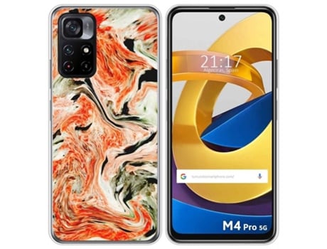 Carcasa Xiaomi POCO M4 Pro 5G TUMUNDOSMARTPHONE Dibujos Multicolor