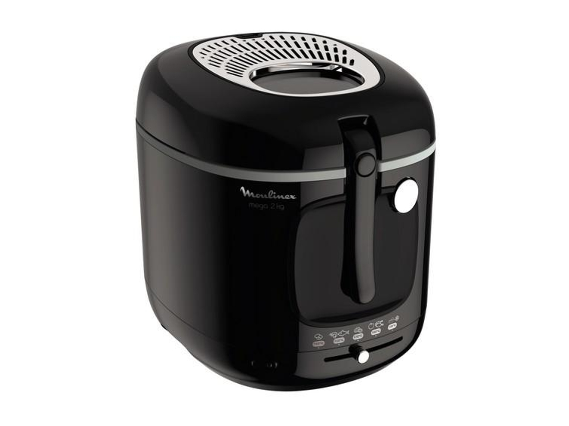 Freidora de Aire MOULINEX Am480870 (2 kg - Negro)