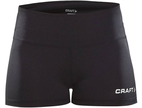 Pantalones para Mujer CRAFT Squad Hot Negro para Fitness (S)