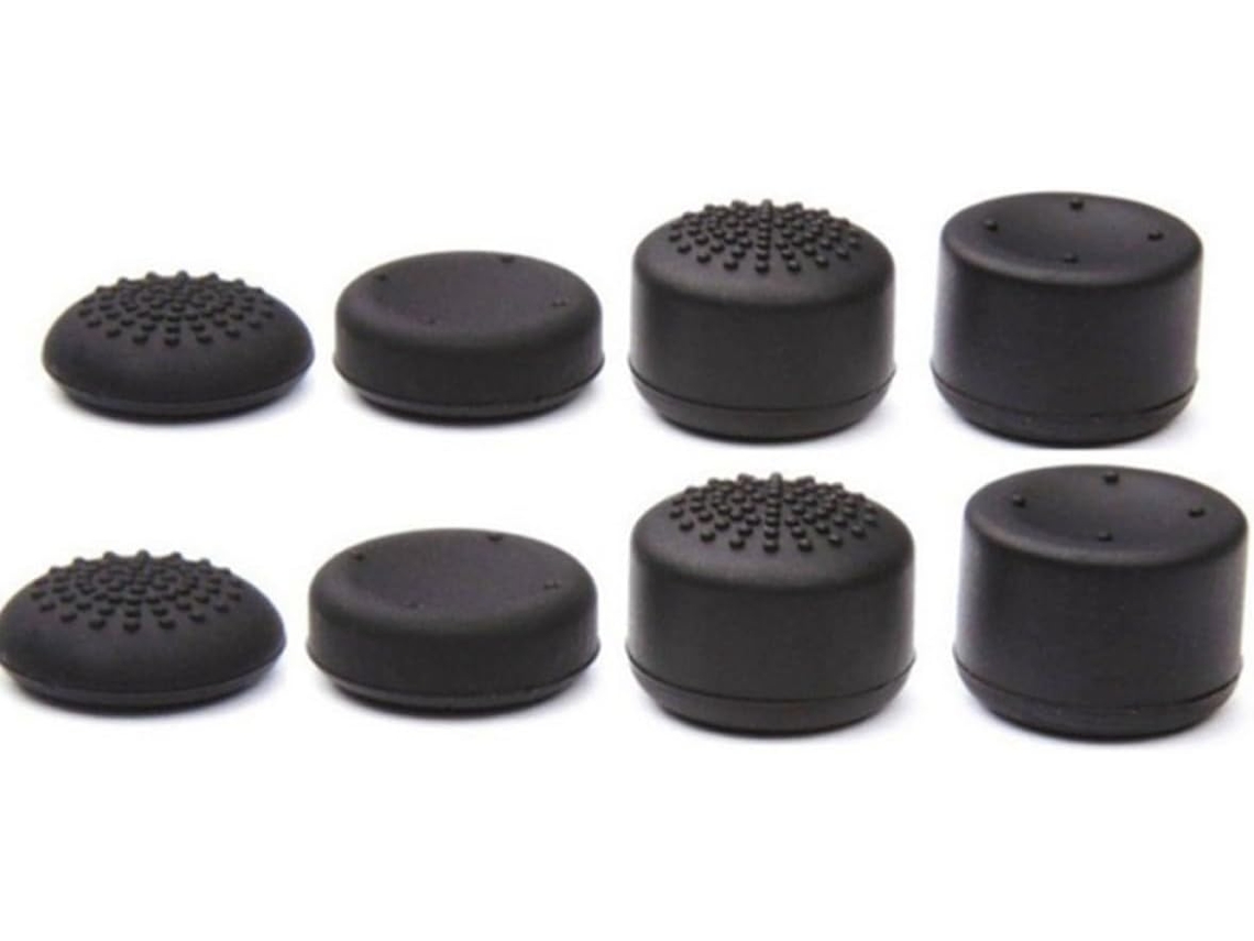 Protectores Silicona Pulgares Joysticks Elevados 8 Unidades Protección Cómoda Pulgar Compatibles Controladores