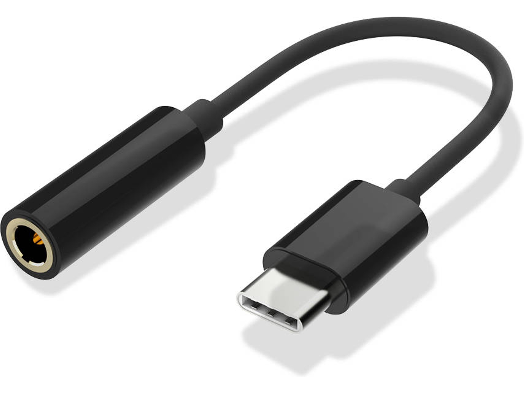 Cable de Audio USB-C para Jack (Negro)