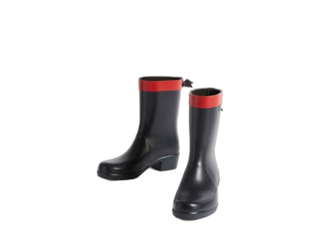 Botas de Mujer AIGLE Lluvia Myrica Mid Azul (41)