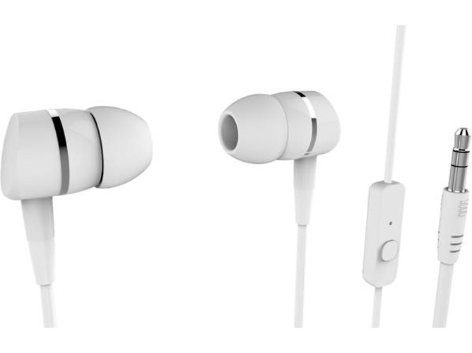 Auriculares con Cable VIVANCO Smartsound (In Ear - Micrófono - Blanco)