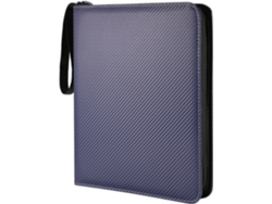 Carpeta Para Tarjetas Coleccionables, Fundas Para Tarjetas De Béisbol De 9 Bolsillos Con Cremallera, Estuche