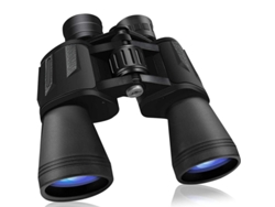 Binoculares 20x50 Bak4 Prism FMC IP68 de largo alcance para observación de aves, safari, turismo, escalada y caza, color negro Yizhood