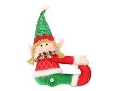 Adornos navideños, adornos para árboles de peluche TRUYUETY