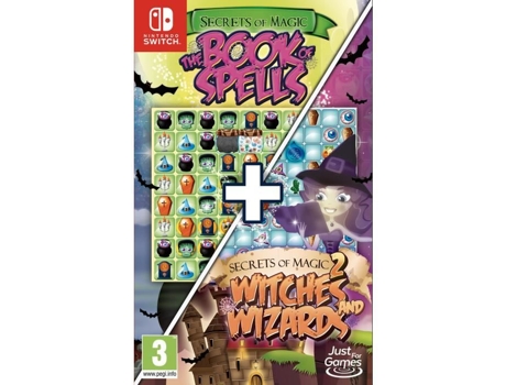 Juego para Nintendo Switch Pack Secrets Of Magic: The Book Of Spells + Witches And Wizards