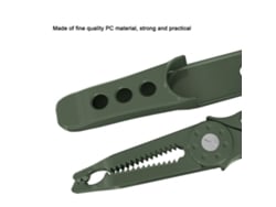 Alicate De Pesca Com Pinça De Controle Estável E Aparafusadora Anti-derrapante Para Peixe Com Lanyard Elástico E Capa De Proteção