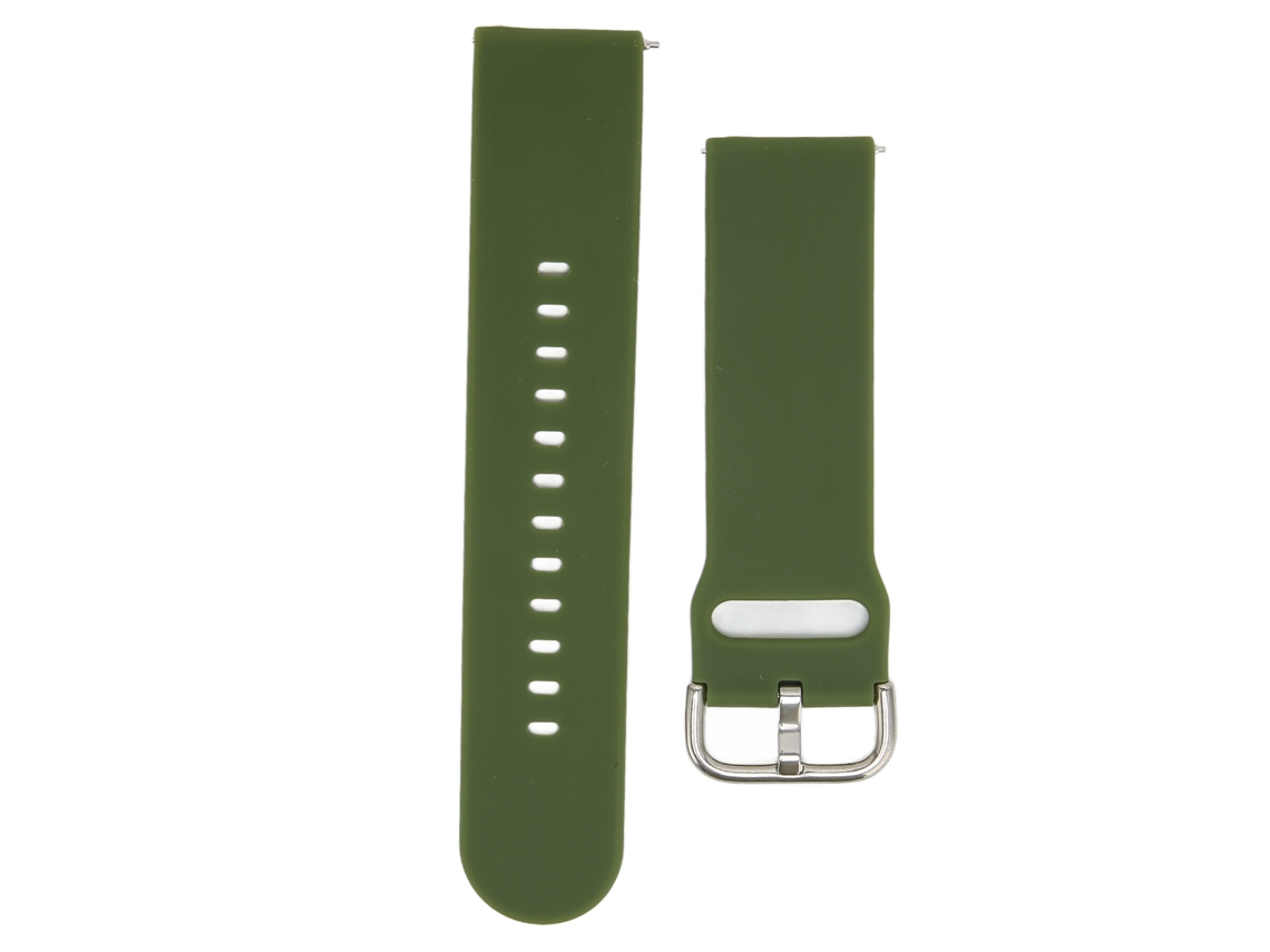 Correa De Silicona Suave Con Cierre Rápido De 22 Mm Para Huawei Watch 3/gt 3/2 (verde Militar)