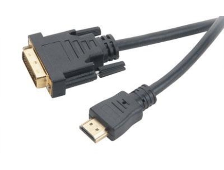 Akasa Ak-Cbhd06-20Bk Adaptador de cable de video 2M Dvi-D HDMI Negro