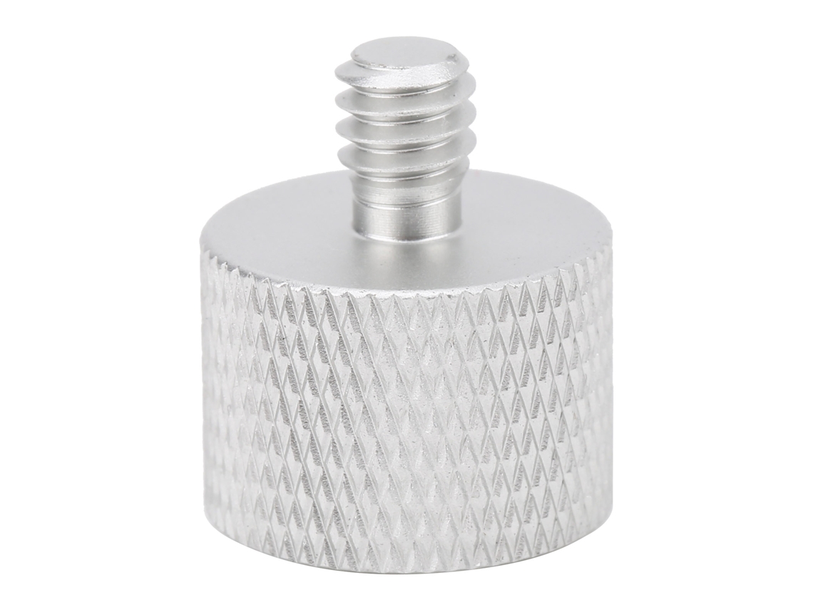 Adaptador de tornillo hembra de 5/8" a macho de 1/4" para micrófono y trípode